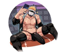 1boy almost_naked arm_sleeves basketball_court big_bulge big_penis boner buff bulge color commission erect_penis erection faceless_male hard_on hi_res indie_virtual_youtuber jacket jacket_open kimakkun large_bulge large_penis looking_at_viewer male male_focus male_only mask masked masked_male muscles muscular muscular_male naked naked_male open_jacket phone revealing selfie silvyspark solo solo_focus solo_male sweat sweating taking_picture taking_selfie thighhighs underwear underwear_only virtual_youtuber wink winking_at_viewer