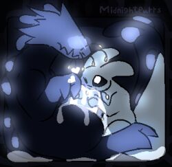 cyan lizard (rain world) from rain world by midnightpurrs