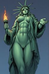 lady liberty from rule 34