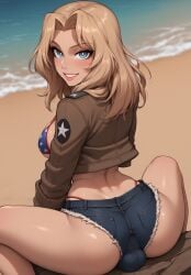 kay (girls und panzer) from girls und panzer by velonix