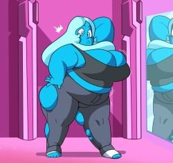 blue diamond (steven universe) fan art