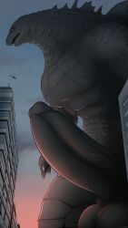 godzilla from godzilla (2014) by corrsk