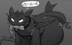 fury (httyd) from dreamworks by reptilligator