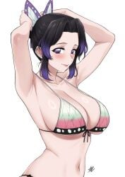 kochou shinobu from demon slayer by xter