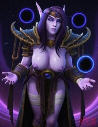 void elf from world of warcraft by nyxworks