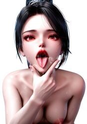 3d accurate_art_style ai_generated ceremon_vaughan donghua female oral_invitation throne_of_seal wang_yuanyuan