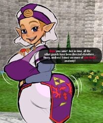 ass_bigger_than_head background big_ass big_breasts blonde_hair blue_eyes breasts_bigger_than_head clothed clothing elf elf_ears elf_female erect_nipples fat_ass hourglass_figure hourglass_figured_female huge_ass huge_breasts nintendo nipple_bulge nipples_visible_through_clothing princess_zelda the the_legend_of_zelda the_legend_of_zelda:_ocarina_of_time thicc thick thick_thighs thighhighs thighs twixbartrix wobbling_ass wobbling_breasts young_zelda