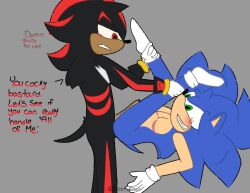 shadow the hedgehog from sonic (series) by green beansz