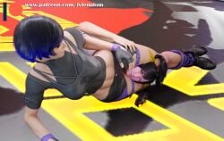 2girls 3d absurd_res arrogant ass ass_on_face beaten black_hair blender catfight chinese choke_hold choking combat_boots crossing_arms defeated denim_shorts dominant dominant_female domination dominatrix female female_domination femdom foot_on_face foot_on_head helpless highres humiliated humiliating humiliation japanese jpeg jvfemdom kneehighs kneesocks latina leg_lock legs lezdom light-skinned_female light_skin ling_xiaoyu long_hair looking_pleasured loose_socks midriff muscular muscular_thighs pink_hair pinned pinned_down reina_mishima round_ass round_butt sadism sadistic sadistic_girl short_hair sitting sitting_on_another sitting_on_face smile smirk smothering smug smug_face smug_grin sneakers submission submission_hold submissive suffocation swimsuit t tekken tekken_8 utter_domination voluptuous voluptuous_female wrestling