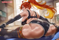 mavuika (genshin impact) from genshin impact by evilkuro05