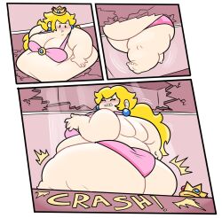 princess peach from mario (series) by superspoe