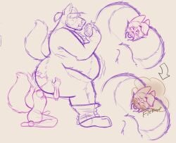 age_difference anal anthro ass beard big_butt big_dom_small_sub blush canid canine canis clothing dominant dominant_male duo erection facesitting facial_hair fart fart_cloud fart_fetish fart_on_face fart_sniffing farting_in_mouth farting_on_face femboy forced forced_rimming fox hat headgear headwear hi_res indigestion male male/male mammal martiniskunkfox_(artist) obese obese_anthro objectification obscured_eyes oral overweight overweight_anthro puffed_cheeks rimming rumbling_stomach sex sitting_on_another size_difference slob smelly sniffing submissive submissive_male trucker trucker_hat wolf