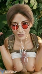 lara croft from tomb raider by the vice art