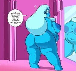 blue diamond (steven universe) fan art