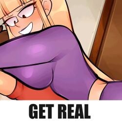 animated arkeus assertive_female bangs big_breasts blonde_female blonde_hair blonde_hair_female breast_press breast_squeeze breasts breasts_bigger_than_head canon_couple clothed cute death_by_snoo_snoo death_by_snu_snu dipper_pines eyeshadow female funny gentle_femdom gif gravity_falls hourglass_figure live2d makeup meme motorboating mp4 pacifica_northwest purple_clothing purple_lipstick shorter_than_10_seconds tagme video wholesome