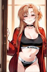 yuuki asuna from blacked by blackedcommiss1