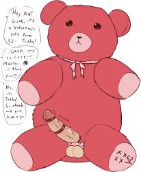2021 52_(xxxx52) aik_(xxxx52) bondage hentai male ribbon_bondage sequence tagme teddy_bear valentine's_day xxxx52
