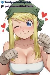 winry rockbell from fullmetal alchemist by dibzprintz