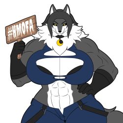 big_breasts breasts cleavage female furry huge_breasts lunarartstudios_(artist) tagme thick_thighs wide_hips