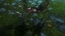 1boy 3d animated black_hair breasts cat_ears cat_tail catgirl clothed_female_nude_male clothes female final_fantasy final_fantasy_xiv goblin goblin_rape gpose_(ffxiv) male miqo'te monster_rape mp4 oral_rape oral_sex rape sex small_breasts spitroast tagme torn_clothes vaginal_sex video video_game_franchise