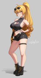 yang xiao long from rwby by cslucaris