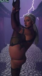 1girls 3d ai_generated ass big_ass big_breasts black_hair breasts bubble_ass bubble_butt bust busty chest curvaceous curvy curvy_figure edenian female female_only flexible hips hourglass_figure huge_ass huge_breasts large_ass large_breasts leg_up light-skinned_female light_skin looking_at_viewer mature mature_female midway mileena_(cosplay) mortal_kombat mortal_kombat_11 multicolored_hair netherrealm_studios posing queen round_ass royalty seductive sindel sindel_(mk11) slim_waist sound tagme thedirtden thick thick_hips thick_legs thick_thighs thighs video voluptuous waist white_hair wide_hips
