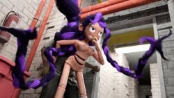 1boy 1girls 3d animated braid braided_hair clothed_male_nude_female crazy_eyes crazy_female crazy_smile cum cum_drip cum_in_pussy cum_inside dark-skinned_female doll doll_girl dominant_female duo female_yandere femdom from_behind lily_lovebraids long_hair longer_than_30_seconds malesub mob_entertainment poppy_playtime purple_hair sex shorter_than_one_minute skinny slim small_breasts sound standing standing_sex super_elon tagme taken_from_behind toy video