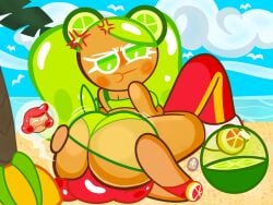 grapefruit cookie from cookie run by gooeysin
