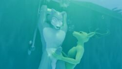 2boys 3d 3d_animation animated animation anthro aquaphilia asphyxiation beastars blender breathplay drowned drowning furry gay legoshi_(beastars) louis_(beastars) male male/male male_only mp4 naked nude peril pov sound suffocating suffocation tagme underwater underwater_peril vdezten video