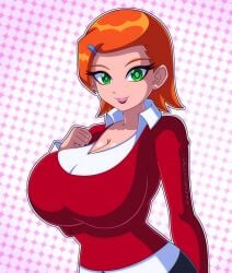 gwen tennyson from ben 10 by rockmangrave