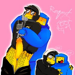 bad cop/good cop from lego space