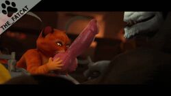 3d animated anthro anthro_only blowjob death_(personification) death_(puss_in_boots) feline furry gay knot licking male male/male male_only puss puss_in_boots_(dreamworks) puss_in_boots_the_last_wish sex size_difference gif the_fatcat wolf yaoi gay_male licking_penis fellatio oral