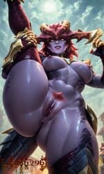 shyvana from league of legends by lucash29