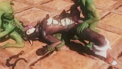 1boy 3d animated black_hair breasts cat_ears cat_tail catgirl clothed_female_nude_male clothes female final_fantasy final_fantasy_xiv goblin goblin_rape gpose_(ffxiv) male miqo'te monster_rape mp4 multiple_angles rape sex small_breasts tagme torn_clothes vaginal_sex video video_game_franchise