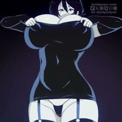 10_seconds 1girls 2d 2d_(artwork) 2d_artwork animated areola areolae armwear ass back_view bare_shoulders big_ass big_breasts big_butt big_thighs black_eyes black_hair black_lips black_lipstick bouncing_breasts breasts breasts_out cameltoe choker clothed_female clothing collar collarbone cowboy_shot cross_pasties curvaceous curvaceous_female curvaceous_figure curvy curvy_body curvy_female curvy_figure curvy_hips dress dress_shirt ear_piercing earrings elbow_gloves female female_only front_and_back front_view g-string gloves goth goth_girl gothic hi_res highres hourglass_figure huge_breasts ineffective_clothing jellyfishjubilee junkpuyo large_ass large_breasts large_butt large_thighs light-skinned_female light_skin lingerie lipstick long_gloves long_hair loop looping_animation medium_hair mp4 nipple_bulge nipples pale-skinned_female pale_skin pasties rear_view short_dress shorter_than_30_seconds skimpy skimpy_clothes slim slim_waist smooth_skin solo solo_female sound straight_hair tagme tape taped_nipples thick thick_ass thick_hips thick_legs thick_thighs thigh_highs thighhighs thighs thong video voluptuous voluptuous_female waist white_body white_skin wide_hips x_pasties