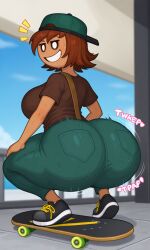 1girls ai ai-created ai_art ai_assisted ai_generated areolae ass big big_ass big_breasts big_butt breasts brown_hair clothed clothing expansion female female_only flipline_studios gigantic_ass gigantic_breasts hips huge_ass huge_breasts huge_butt nude papa_louie scooter_(papa_louie) solo solo_female twerk twerking upper_body video_game_character video_game_franchise video_games