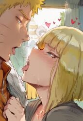 1boy 1boy1girl 1girls after_kiss ai_generated before_sex big_breasts blonde_hair blunt_bangs bob_cut boruto:_naruto_next_generations breasts busty cheating cheating_(relationship) cheating_husband couple curvaceous drooling female horny huge_ass huge_breasts imminent_sex indoors large_breasts looking_at_another lovers male male/female mature mature_female milf naruto_(series) naruto_shippuden netorare ntr plump saliva samui sex short_hair shoulder_length_hair straight swirlinghawk uzumaki_naruto voluptuous voluptuous_female yellow_hair