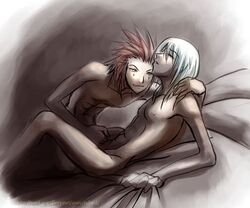 axel_(kingdom_hearts) disney gay kingdom_hearts male_only riku square_enix tagme yaoi