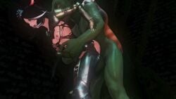 1boy 3d animated black_hair breasts cat_ears cat_tail catgirl clothed_female_nude_male clothes female final_fantasy final_fantasy_xiv goblin goblin_rape gpose_(ffxiv) male miqo'te monster_rape mp4 multiple_angles rape sex small_breasts tagme torn_clothes vaginal_sex video video_game_franchise