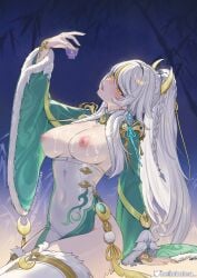 zibai (genshin impact) from genshin impact by helloimtea