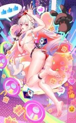1girls armpits ass ass_cheeks atdan bare_legs bare_thighs barefoot bikini bracelets feet feet_fetish fetish foot_fetish hi_res honkai:_star_rail honkai_(series) hoyoverse legs magenta_eyes mihoyo perfect_feet petite petite_body petite_female petite_girl pink_feet pink_soles red_nail_polish red_nails red_toenail_polish red_toenails round_ass sexy_feet showing showing_armpits showing_feet showing_off showing_off_armpit showing_off_feet showing_soles sideboob sparxie_(honkai:_star_rail) teen teen_girl teenage_female teenage_girl teenager thick_thighs thighs toes white_hair