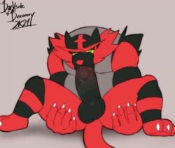 incineroar from nintendo by darksideofdiscovery