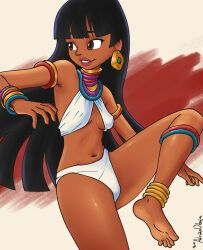 chel elena_(street_fighter)_(cosplay) eronimbus loincloth panties street_fighter tagme the_road_to_el_dorado white_panties