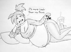 belly_bulge belly_expansion belly_inflation bloated_belly inflation inflation_fetish ronic_lagann