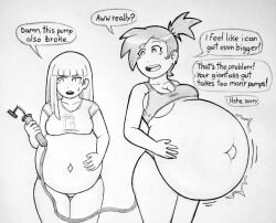 belly_bulge belly_expansion belly_inflation bloated_belly inflation inflation_fetish ronic_lagann