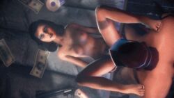 1girls 3d anal anal_sex animated barefoot bioshock bioshock_infinite black_hair blue_eyes breasts elizabeth_comstock eyelashes eyeshadow feet feet_up female gif hantzgruber legs_up medium_hair missionary_position nightclub pale_skin petite red_lipstick skinny slim small_breasts toes