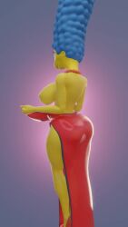 1girls 20th_century_fox 20th_century_studios 3d 9:16 ass big_ass big_breasts bottom_heavy breasts bust busty chest curvaceous curvy curvy_figure female female_focus hair_blue hips hourglass_figure huge_ass huge_breasts human large_ass large_breasts legs lips marge_simpson mature mature_female milf mother shorter_than_10_seconds slim_waist smitty34 tagme the_simpsons thick thick_hips thick_legs thick_thighs thighs top_heavy turntable_(animation) vertical_video video voluptuous waist wide_hips yellow-skinned_female yellow_body yellow_skin