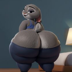 1:1 1girls 2023 ai_generated anthro anthro_female ass_bigger_than_body ass_bigger_than_head ass_bigger_than_torso ass_cleavage ass_dough ass_overhang ass_too_big bedroom_eyes bottom_heavy butt_crack clothed clothed_anthro clothed_female disney fat_ass fat_thighs female gigantic_ass huge_ass hyper_ass judy_hopps looking_at_viewer looking_back looking_back_at_viewer no_panties no_underwear pear_shaped pear_shaped_female purple_eyes purple_iris rabbit rabbit_ears rabbit_tail smiling smiling_at_viewer solo stable_diffusion storyborn tank_top thick_thighs tight_clothing tight_pants wide_hips zootopia