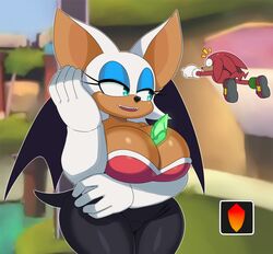 knuckles the echidna from sega by sssonic2