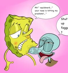 2boys anthro artist_request blue_eyes blush colored comic cum_in_pussy english_text eyes_half_closed faggot fart freaky freaky_squidward freckles funnyiest_porn_ever gay gay_sex goofy_ahh im_going_to_kill_myself_this_is_so_bad joke lol male male/male male_only no_visible_genitalia nose_in_anus nose_in_pussy pee poop pussy shitpost slur sponge spongebob_squarepants spongebob_squarepants_(character) spongebob_squarepants_(series) squid squidward_tentacles text tongue tongue_out urmom urmomobviously2 vaginal_penetration weird wet_nose what_in_the_fuck_is_this why